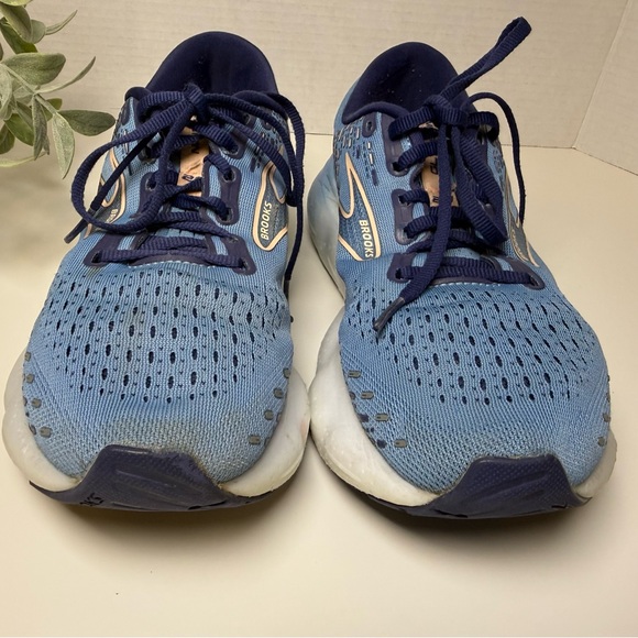 Brooks Women's Glycerin 20 Blue/White Running Shoes Sneaker Size 9.5B Activewear - Picture 5 of 16